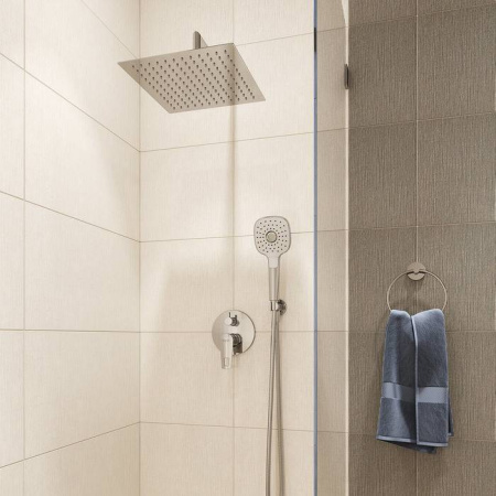 Верхний душ IDDIS Built-in Shower Accessories 00630SSi64, хром